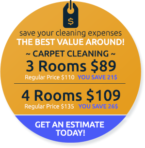 3 Rooms $89 | 4 Rooms $109